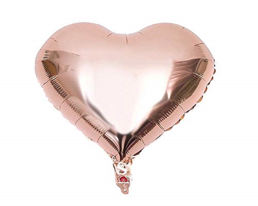 16' Rose Gold Heart Shape Foil Balloon